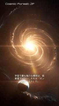 宇宙最強の爆発｜超新星より恐ろしい現象