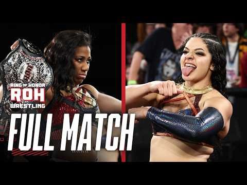 FULL MATCH Athena vs. Persephone | #ROH Women's World Title | Final Battle 2025