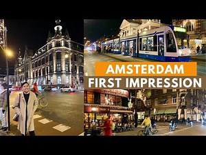 FIRST DAY IN AMSTERDAM NETHERLANDS VLOG | EUROPE FIRST IMPRESSIONS