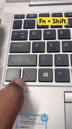 Laptop Function Key’s Not Working Problem In Windows#macnitesh#keyboardtricks#2026short
