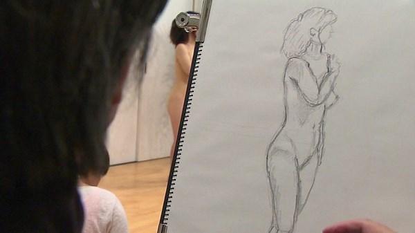 Nude art class for Japan's adult virgins