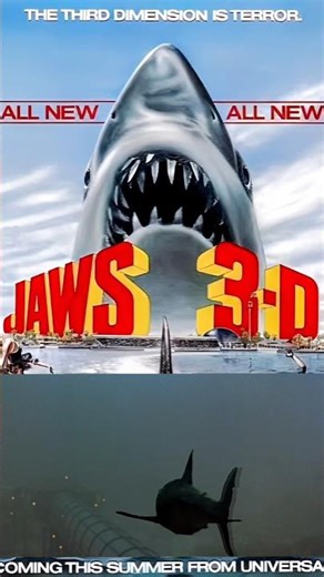 Jaws 3-D (1983) 'Review' #jaws #shark #sharkmovie