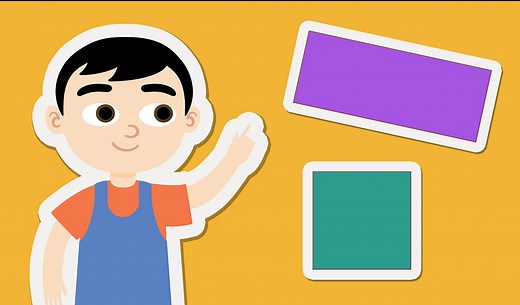 Shapes with 4 sides - KS1 Maths - Year 1 - Learning with BBC Bitesize