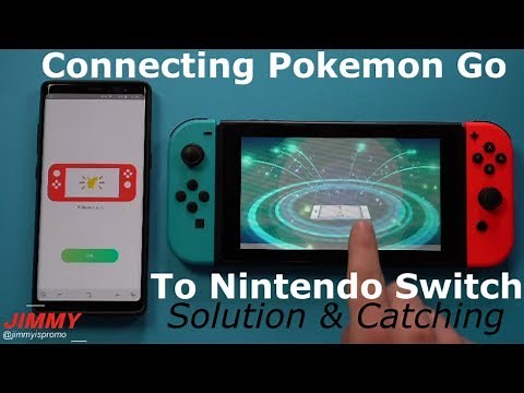 Connect Pokemon Go To Nintendo Switch SOLUTION! (Plus Catching Meltan)