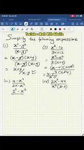 Simplify Algebraic Fractions | Factor and Reduce Challenge | ASVAB Math Practice
