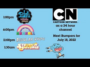 Cartoon Network Fantasy Next Bumpers for July 18, 2022