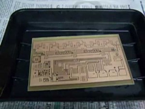 Making a PCB-Printed Circuit Board-DIY-PART II-Etching & Liquid Tin
