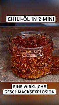 Chili oil in 2 minutes: An explosion of flavor is so easy! 🌶️🔥 #Recipe #ChiliOil