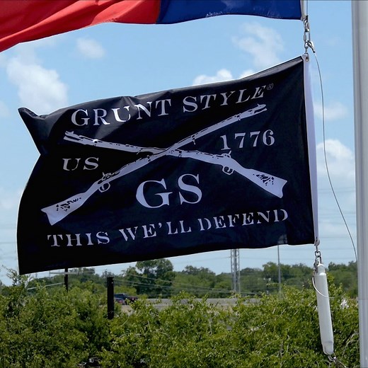 Grunt Style Flags and more are here! Fly em high and proud! Gear up here! www.gruntstyle.com/collections/flags | Grunt Style