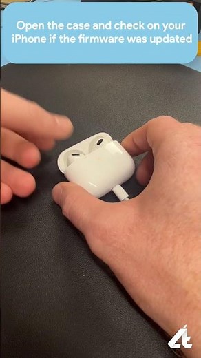How to manually update your AirPods firmware 🥳￼ #iphonetips #airpods #firmware