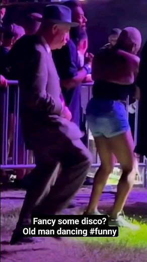 Beautiful Old Man dancing #disco #music #touchinthenight