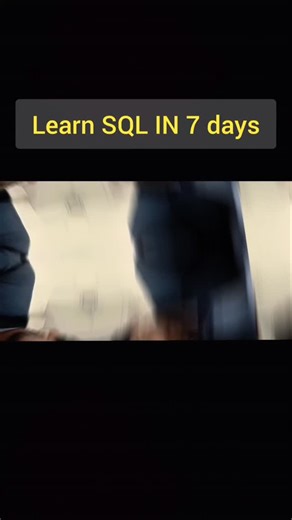 codexprem on Instagram: "frist follow and comment "SQL" Here is your full 7-day SQL plan. Follow this for 1 week and you will learn all the basics. Easy steps. Clear work. You can do it. 💪 📅 Each Day’s Work Plan Day 1 – Start • Learn what SQL is • Learn SQL command types • Install MySQL or PostgreSQL • Make your first database Day 2 – Select Data • SELECT • WHERE • ORDER BY • LIMIT • Do small filters Day 3 – Functions • COUNT, SUM, AVG • String functions • Date functions Day 4 – Joins • INNER 