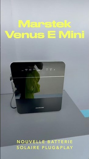 The small Marstek Venus E Mini plug-and-play battery is perfect for getting started in solar energy!