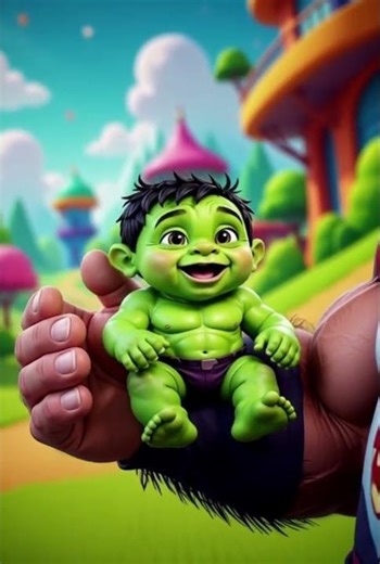Baby Avengers Cartoon Fun | Cute Hulk, Captain America & Thor with Thanos!1