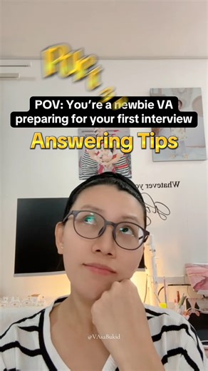 4.3K views · 79 reactions | Part 3 of 5: Interview Answering Tips for Aspiring Virtual Assistants  Your words matter… they can make or break your first client impression!  Learn how to answer with confidence, clarity, and professionalism. ‍ . . #interviewtips #virtualassistant #onlinejobs #wfhjobs #onlinejobsworkfromhome | VA sa Bukid | Facebook