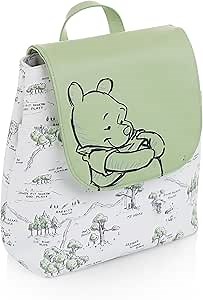 PICNIC TIME Disney Winnie the Pooh Downtown Mini Cooler Backpack, Insulated Lunch Bag, Stylish Beach Bag Soft Cooler, (White)