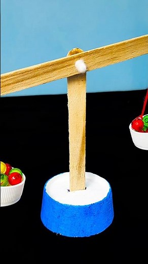 DIY - How to make Scale | Make Balance Scale for kids