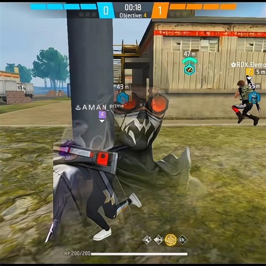 Invisible Character 💀 #freefire #shorts