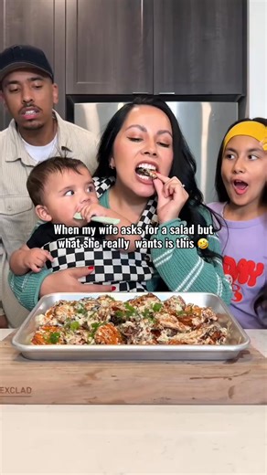 If it has toppings… it’s a salad. 🤷‍♀️ | Mixed Couple