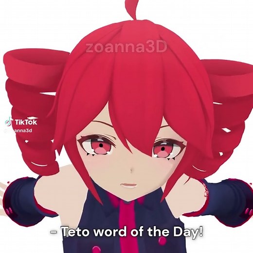 TETO WORD OF THE DAY! 🍐 #vocaloid #foryourpage #xdd #meme #humour #humor #3danimation #fyp #kasaneteto #teto #xybca #tetokasane #synthv #utau #fypage #viral #viraltiktok audio by @razymazer