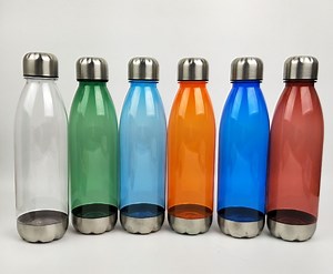 [Hot Item] Promotional 750ml Hard Plastic Bowling Cola Shape Fitness Water Bottle