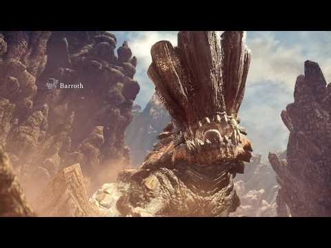 (No Com)Monster Hunter World [5] Barroth culling + Jyuratodus hunt!
