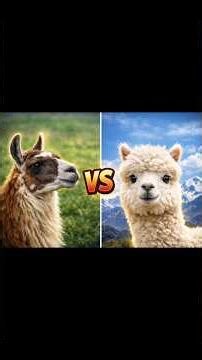 Llama vs Alpaca. What’s the Difference?