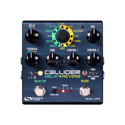 Source Audio Collider Stereo Delay + Reverb One Series favorable b...
