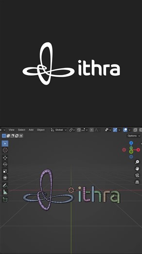 Animation I did in Blender for ithra, a cultural and creative brand in the KSA 💡🎨 ✅ DM ‘LOGO’ for logo animation inquiries. #logo #animation #art #3d #design #Branding #motiondesign #logoanimation #2D #blender #app #uiux | Ahmad Animation