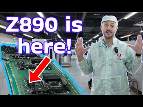 HOW INTEL Z890 MOTHERBOARDS ARE BORN! : MSI China factory TOUR