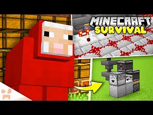 How I Built The BIGGEST REDSTONE MACHINE Of My Minecraft Survival World... (#70)