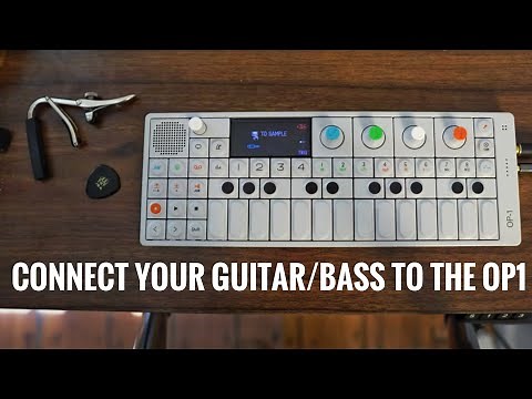 OP1 Tutorial: How to use your guitar or bass with the OP1