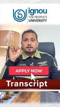 How to Get Transcript From IGNOU University for WES & Abroad