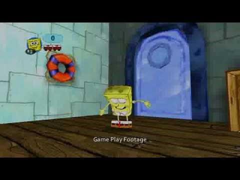 SpongeBob's Truth or Square Official video game trailer Xbox 360 Nintendo Wii, DS and PSP