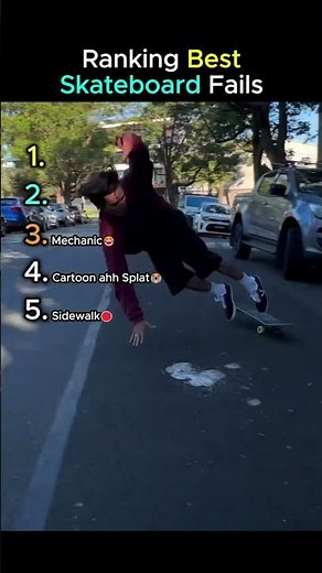 Ranking Best Skateboard Fails