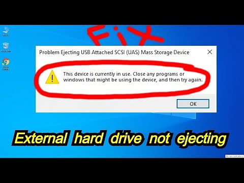 FIX "This device is currently in use. Close any programs or windows that might be using this device"
