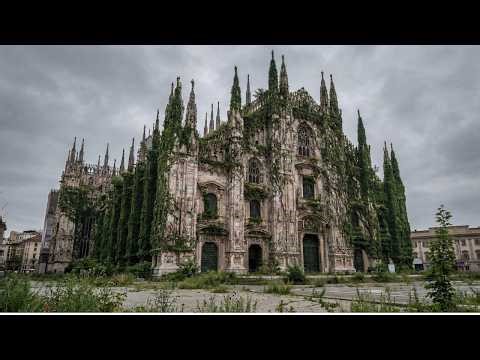 Restoring an Abandoned Gothic Cathedral by MYSELF (No Talking, Pure ASMR)