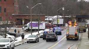 20K views · 185 reactions | WALPOLE, MA - Firefighters in Walpole responded to 102 Elm Street for a report of a high pressure gas line leaking. Crews determined the building was struck by a truck, rupturing the gas line on the side of the building. Walpole FD requested an emergency response from Eversource to shut down the gas leak. At this time the leak has been controlled. Eversource is remaining on scene to begin working to restore gas to the building. | Live Boston News | Facebook