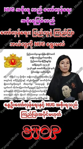 ကြည်ပြာအမှု ပြန်စစ်ဆေးရန် တောင်းဆိုခြင်း #shorts #သတင်း #myanmarnews #NUG