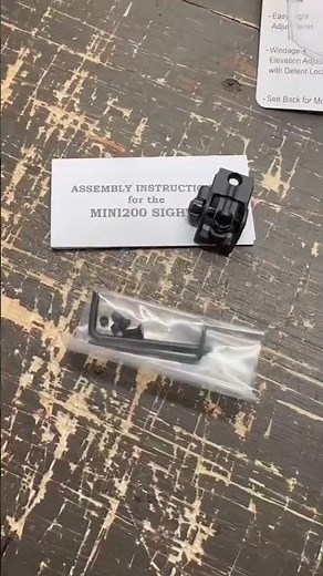 Ruger Mini 14 .223/5.56 NEW SIGHTS! (Tech Sights)