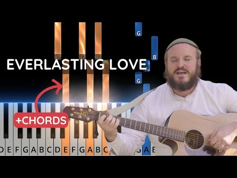 Everlasting Love by Shlomo Katz. Easy Piano tutorial with chords