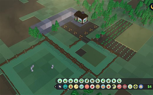 【陆晨】《桌面农场 Desktop Farm》试玩，可以玩的动态壁纸