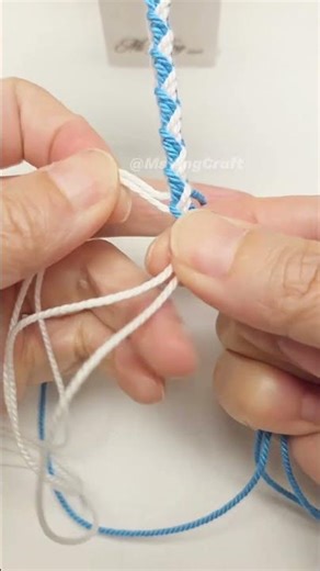 Diamond 8 Strand Braid Tutorial 260523✨ Easy & Beautiful Pattern #knot #diy#handmade #macrame
