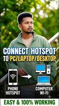 How to Connect Mobile Hotspot to PC or Laptop (Step by Step)