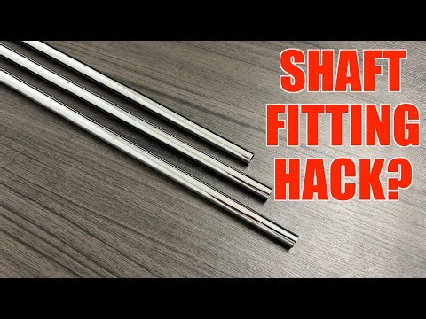 Golf Shaft Fitting Trick / Is This Worth Trying?