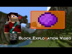 Minecraft Blocks & Items: Purple Dye