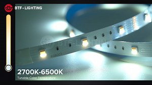 Watch 5050 RGB Warm White Cool White﹙3000K-6000K﹚,RGBCCT LED Strip on Amazon Live