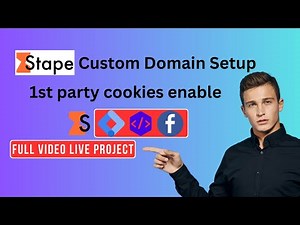 Custom Domain & First Party Domain Setup with Stape.io | Server-Side Tracking | Full Video |