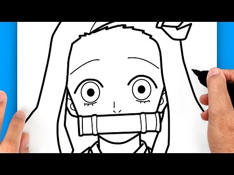 CÓMO DIBUJAR A NEZUKO | DIBUJO DE NEZUKO (FÁCIL)