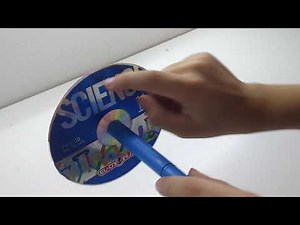 To prove that mixing The seven light spectrum colours produces white light